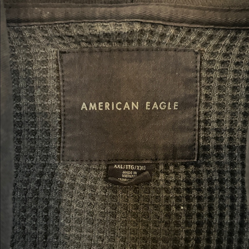 American Eagle Waffle Shacket - image 2